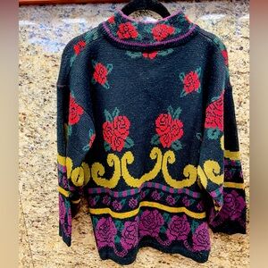Vintage Erika Roses Sweater